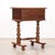 Antique Bedside Table in Beech and Walnut For Sale - Image 9 of 10