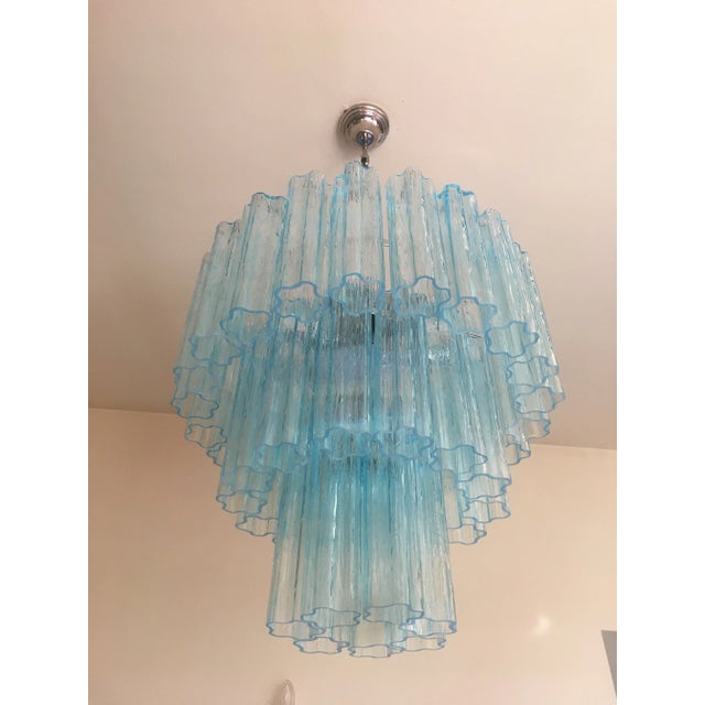 Italian Murano Glass Sputnik Chandelier For Sale - Image 10 of 10