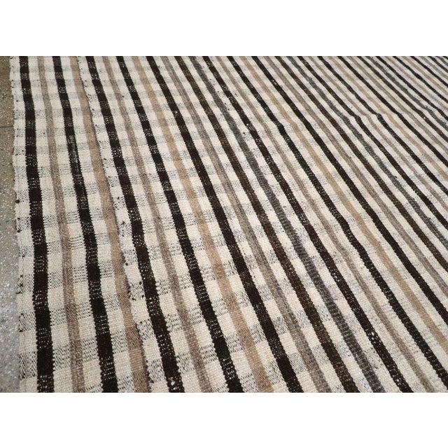 Mid 20th Century Galerie Shabab Collection Mid-20th Century Persian Flatweave Kilim For Sale - Image 5 of 10