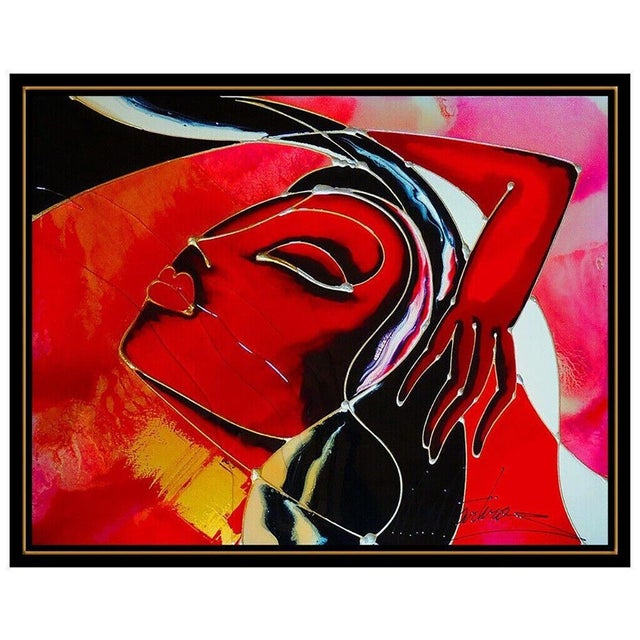 Message us to inquire about custom framing options! (Included for free with every purchase) The artwork here, "Awakening",...