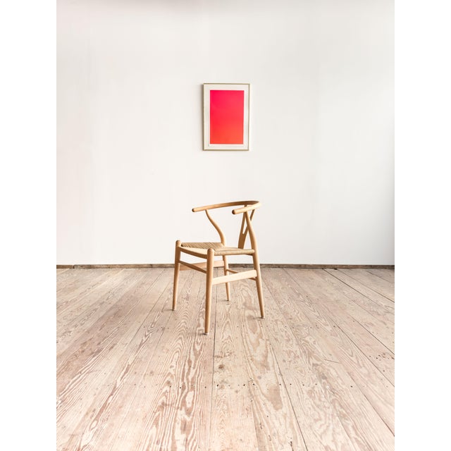 Mid-Century Modern Mid-Century Modern CH24 Chair in Oak with Danish Cord by by Hans J. Wegner for Carl Hansen & Søn, 1960s For Sale - Image 3 of 18