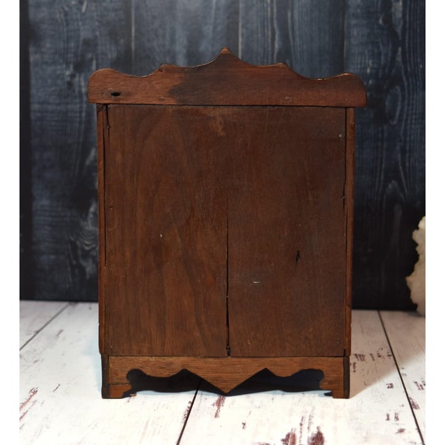 Vintage Miniature East Lake Style Chest of Drawers Jewelry Dolls For Sale - Image 9 of 17