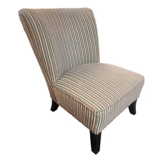 Vintage Classic Large Slipper Club Chair For Sale