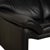 Leather Two-Seater Black Sofa from Laauser For Sale - Image 4 of 14