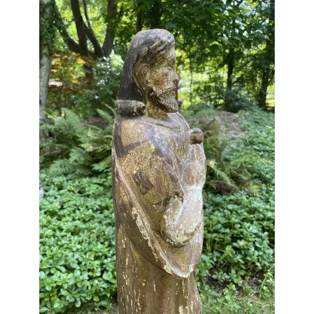 Early 19th Century European Santos Figure For Sale - Image 4 of 10