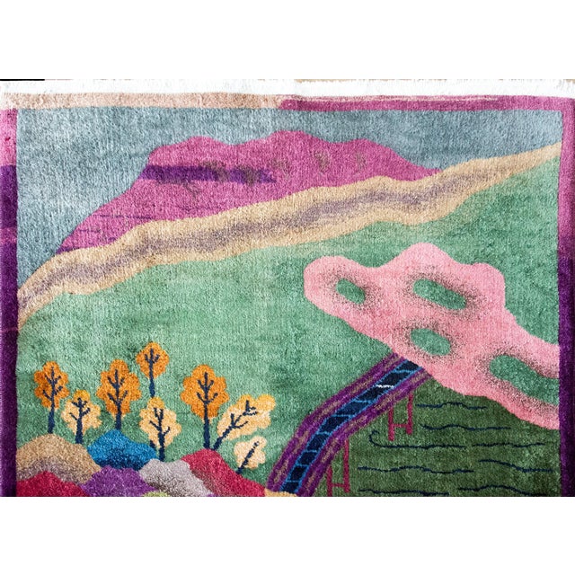 Early 20th Century Chinese Art Deco Rug For Sale - Image 11 of 15