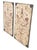 Rustic European Pair of Vintage Distressed Botanical Wooden Wall Panel For Sale - Image 3 of 12