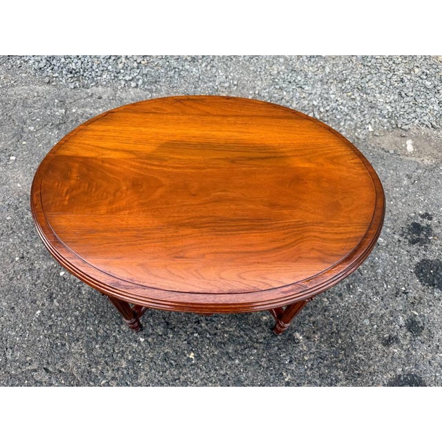 Antique Victorian Renaissance Revival 2 Tier Walnut Side End Table For Sale - Image 4 of 12