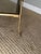 Faux Bamboo Brass & Glass table For Sale - Image 11 of 12