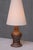 Textile Textured Brown Earthenware Table Lamp from Kai Krebs, Tungelsta, Sweden, 1960s For Sale - Image 7 of 12