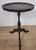 Vintage Wine Tripod Table Piecrust Scalloped Edge English 1950 Postage Available For Sale - Image 14 of 18