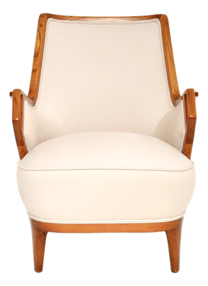 Vintage Swedish Elm Armchair, 1960s