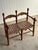 Vintage Sculptural Turned Wood Double Bench With Woven Rope Seat, C. 1950s For Sale - Image 13 of 14