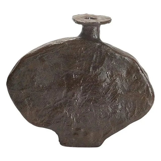 Ceramic Ombe Vase by Willem Van Hooff For Sale - Image 7 of 7