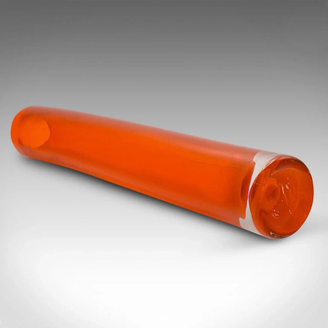 Glass 1970's Duo of Vintage Flower Sleeves For Sale - Image 7 of 12