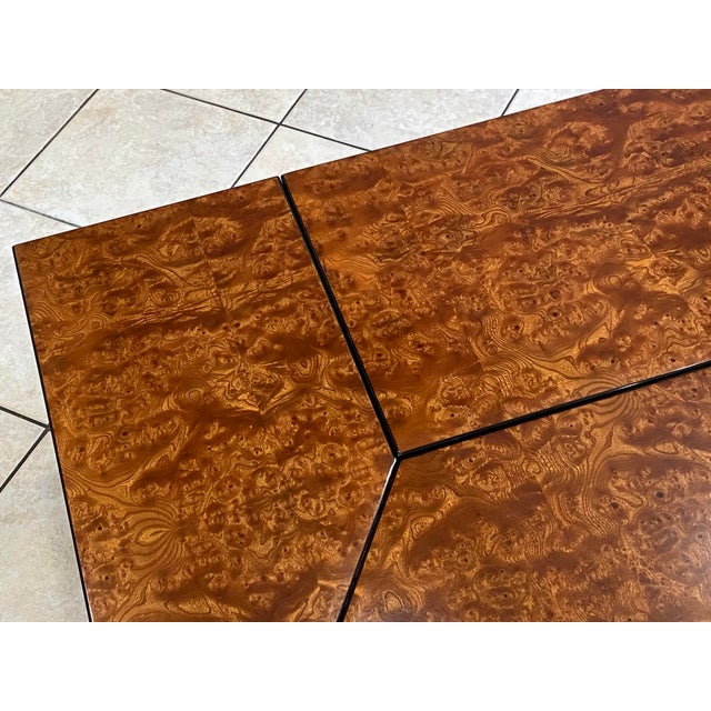 Vintage Elm Burl Coffee Table by Paul Michel for Roche Bobois, 1980s For Sale - Image 18 of 18