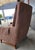 Pair High-Back Mid-Century Modern Lounge Chairs Manner of Edward Wormley For Sale - Image 9 of 17