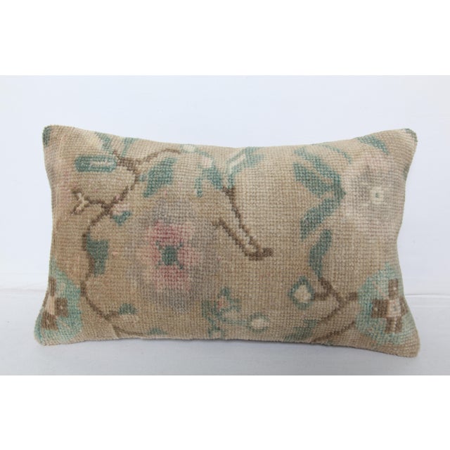 Here i am listing a 100% Handmade double knotted rug pillow cover, made from old vintage Turkish tribal carpet rug. This’s...