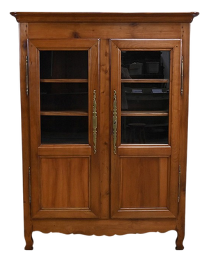 Loire Valley Bookcase in Cherrywood, 19th Century