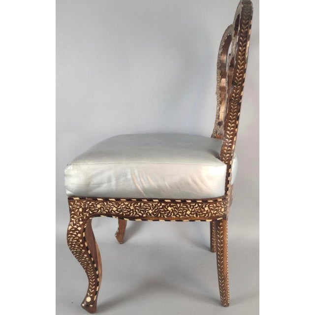 Anglo Indian 19th Century Inlaid Aide Chair For Sale In New York - Image 6 of 10