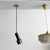 Modern Italian Brass and Enameled Aluminum Pendant Light For Sale - Image 3 of 9