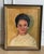 Signed Oil Portrait of a Snobbish Young Woman 1962 For Sale - Image 4 of 6