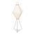 Metal Cream Akari Floor Lamp in Paper by Vitra For Sale - Image 12 of 13