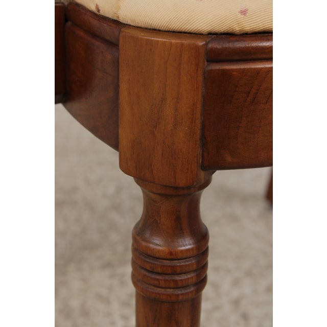 Set of 6 Stickley Cherry Cane Back Dining Chairs For Sale - Image 16 of 18
