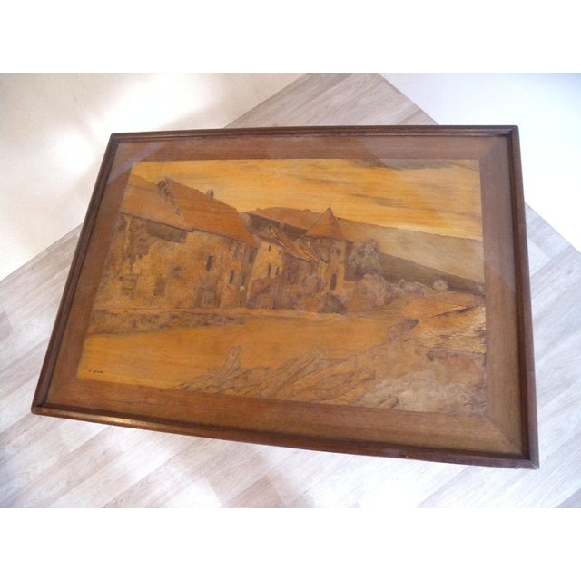 Antique Art Nouveau Side Table, 1890s For Sale - Image 12 of 18