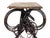 American Vintage Oilcloth Twig Table For Sale - Image 3 of 5