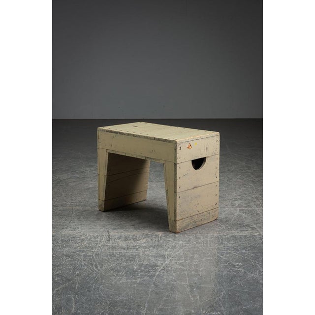 Bossche School Stool, 1960s For Sale - Image 5 of 14