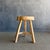 Vintage Elm Wood Chop Block Table #R55 For Sale - Image 4 of 8