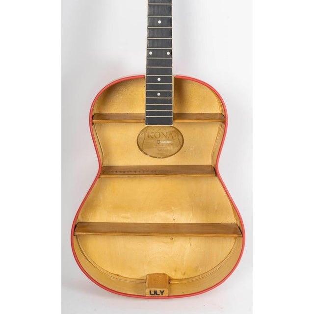 20th Century Kona Guitar Transformed Into a Shelf For Sale - Image 5 of 9