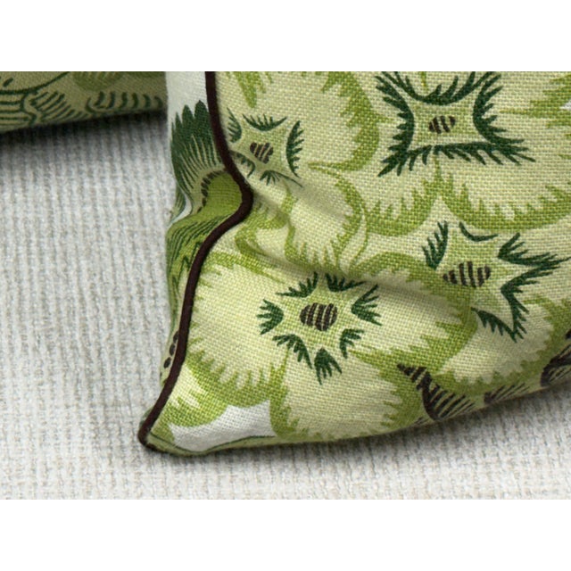 Celerie Kemble for Schumacher Hothouse Flowers Pillows, Pair For Sale - Image 11 of 12