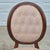 French Hooker Furniture Oversized Louis XVI Tufted Oval Back Side Chairs, a Pair For Sale - Image 3 of 12