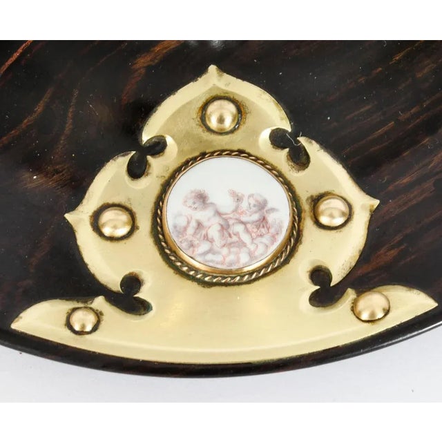 Antique English Coromandel and Ormolu Mounted Desk Set, 1850s, Set of 4 For Sale - Image 16 of 18