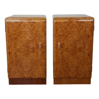 Vintage Bedside Cabinets, 1930s, Set of 2 For Sale