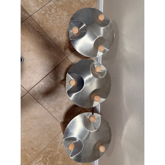 3 “Puff” Stools by Moran Barmaper- Modern Art Stools For Sale - Image 4 of 12