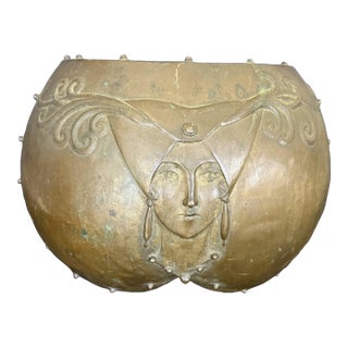 Erté (Romain De Tirtoff) "Fruit of Life" Bronze Bowl – Rare Artist Proof Signed 1985 For Sale