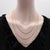 Metal Vintage 14k Gold Bar Link and Rope Chain For Sale - Image 7 of 9