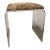 Vintage Mid Century Modern Lucite Vanity Stool For Sale