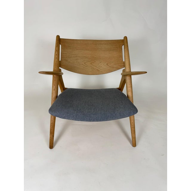 Mid-Century CH28 Lounge Chair by Hans J. Wegner for Carl Hansen & Søn For Sale - Image 13 of 18