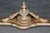 Silver 1960's Louis XVI Style Mirrored Top Console DIstressed Silver and Gold Accents For Sale - Image 8 of 13