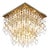 Collection Medea Chandelier in Metal and Crystal by Jago For Sale