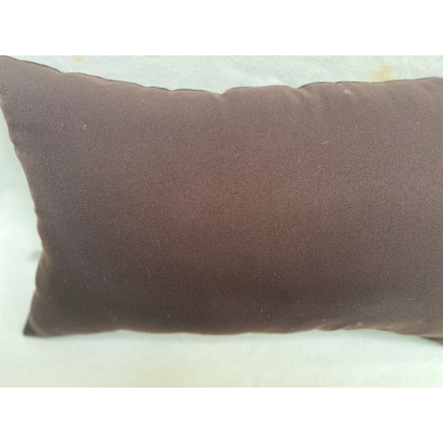 Textile Large Pillow Upholstered With Authentic 18th-Century Tapestry For Sale - Image 7 of 7