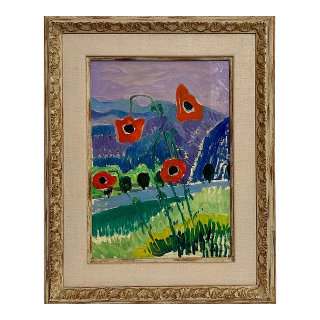 Frederick B. Serger, French Fauvist Post Impressionist Oil Painting Frederick Serger Ecole De Paris For Sale