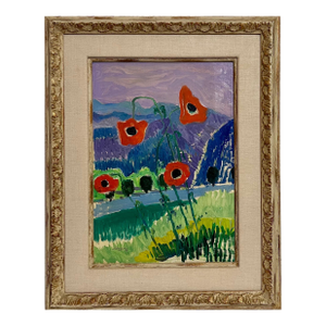 Frederick B. Serger, French Fauvist Post Impressionist Oil Painting Frederick Serger Ecole De Paris