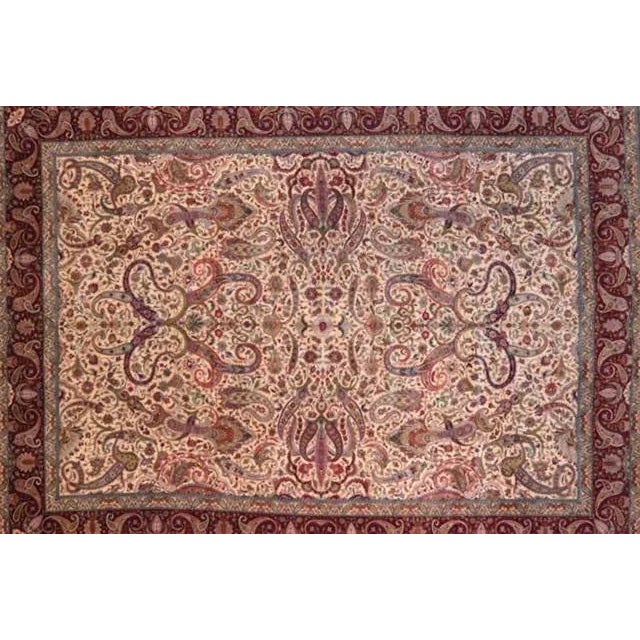 This master piece is a silk and kork wool foundation exceptionally fine signed Persian Royal Tabriz Carpet - With a very...