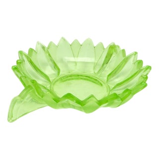 Art Deco Uranium Bowl from Schwepnitz, Germany, 1950s For Sale