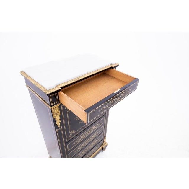 Napoleon Style Secretary, France, 1870s For Sale - Image 3 of 13